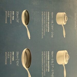 Stainless Steel nonstick Cookware Set